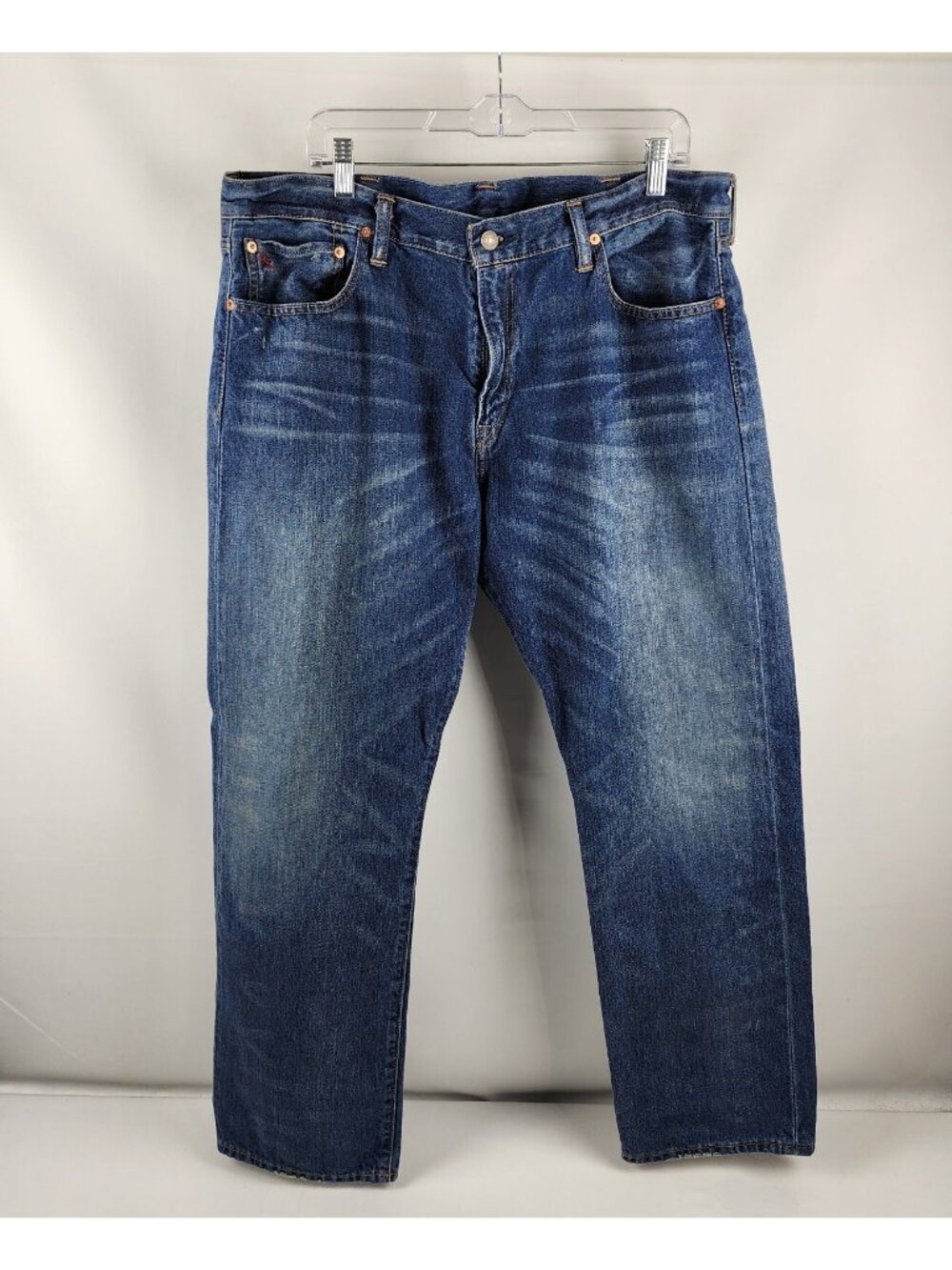 Polo Ralph Lauren Jeans Mens 38x30 Blue The Classic Fit 867 Denim
